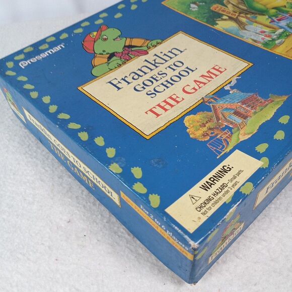 Franklin Goes to School Board Game Pressman 1998 Preschool Kids Fun - Picture 5 of 16